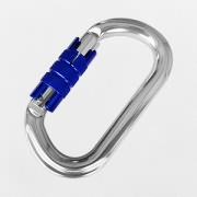 Oval Auto Lock Carabiner