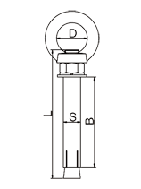 Expansion Anchors With Eye Drawing