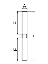 Left And Right Threaded Rod Drawing