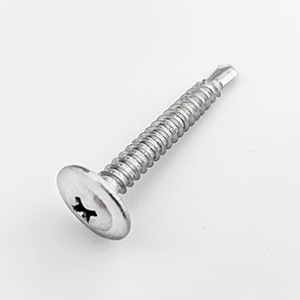 Self Drilling Screws with Flat Pan Head