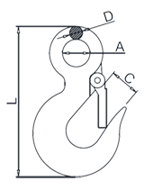 Crane Hook Drawing Crane Hook Drawing
