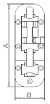 Barrel Bolt Drawing