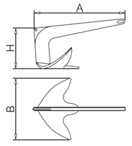 Bruce Anchor Drawing