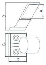 Straight Round Base Drawing