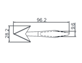 Harpoon Head B Drawing