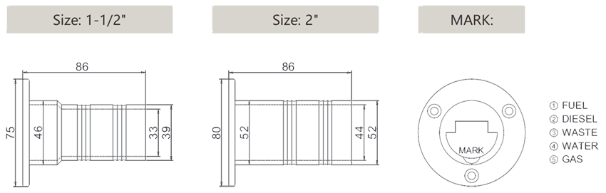 Hose Deck Fill Cap with Key Drawing Hose Deck Fill Cap with Key Drawing