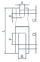 Swivel Anchor Connector Drawing Swivel Anchor Connector Drawing