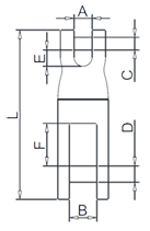 Swivel Anchor Connector Drawing