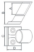 Tail Stanchion Drawing Tail Stanchion Drawing