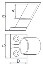 Tail Stanchion Drawing