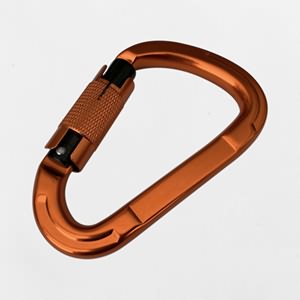 Pear Shaped Carabiner Auto Lock