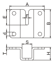 チェーンホルダー図面