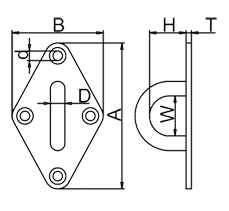 Dimond Eye Plate Drawing Dimond Eye Plate Drawing