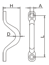 Wire Eye Strap Drawing Wire Eye Strap Drawing