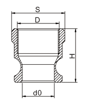 Female Adapter Drawing