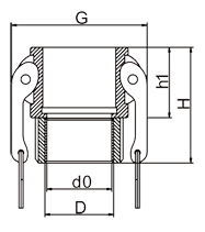 Female Coupler Drawing