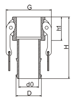 Shank Coupler Drawing Shank Coupler Drawing