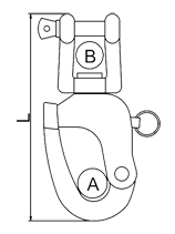 フォークスナップシャックル図面