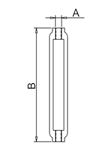 Turnbuckle Sleeve Drawing