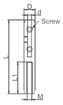 Terminal with Screws Drawing