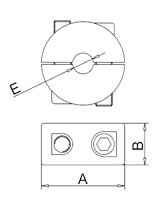 Wire Rope Clamp Ring Drawing Wire Rope Clamp Ring Drawing